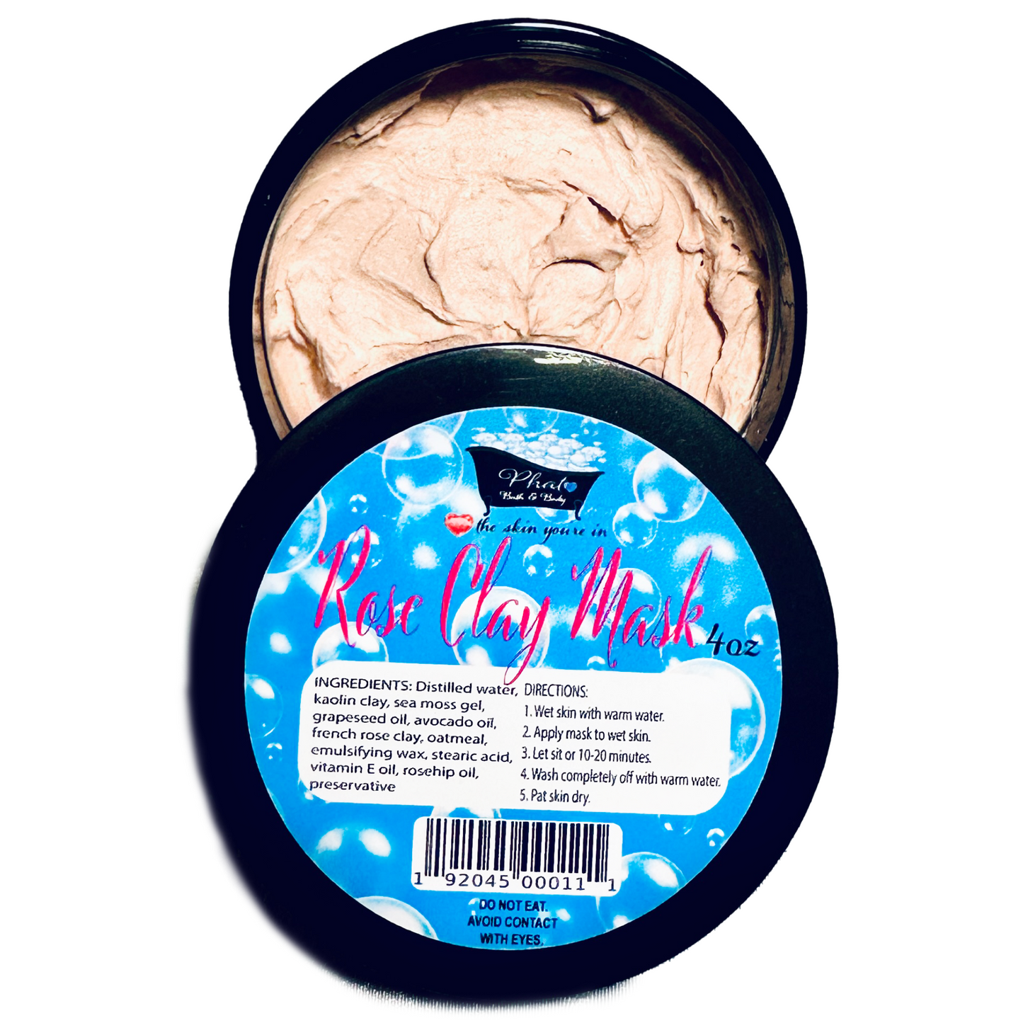 Rose Clay Natural Cleansing Clay Mask