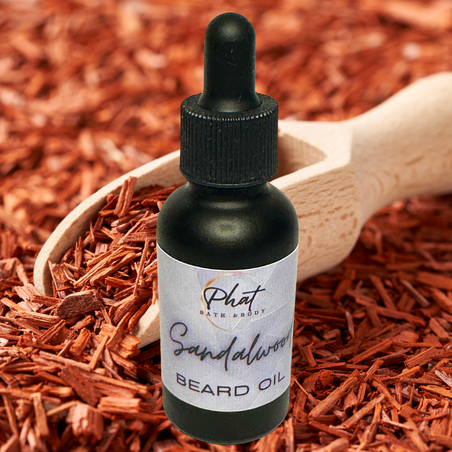 Sandalwood Natural Beard Oil with Rosehip and Carrot Seed Oil