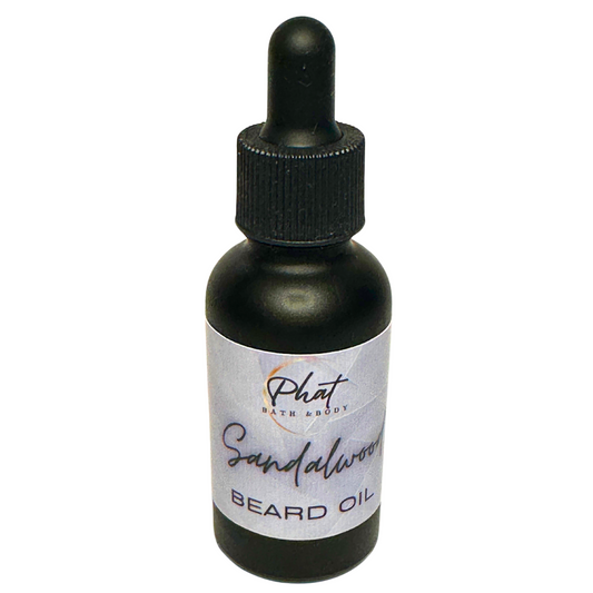 Sandalwood Natural Beard Oil with Rosehip and Carrot Seed Oil