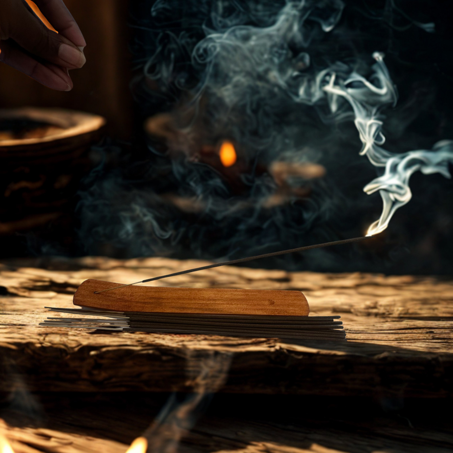 Incense Holder - Wood