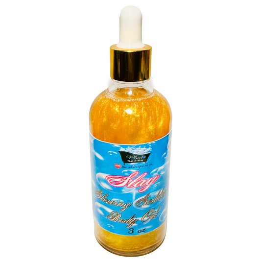 Slay Glowing Goddess Natural Shimmer Body Oil Bite Me