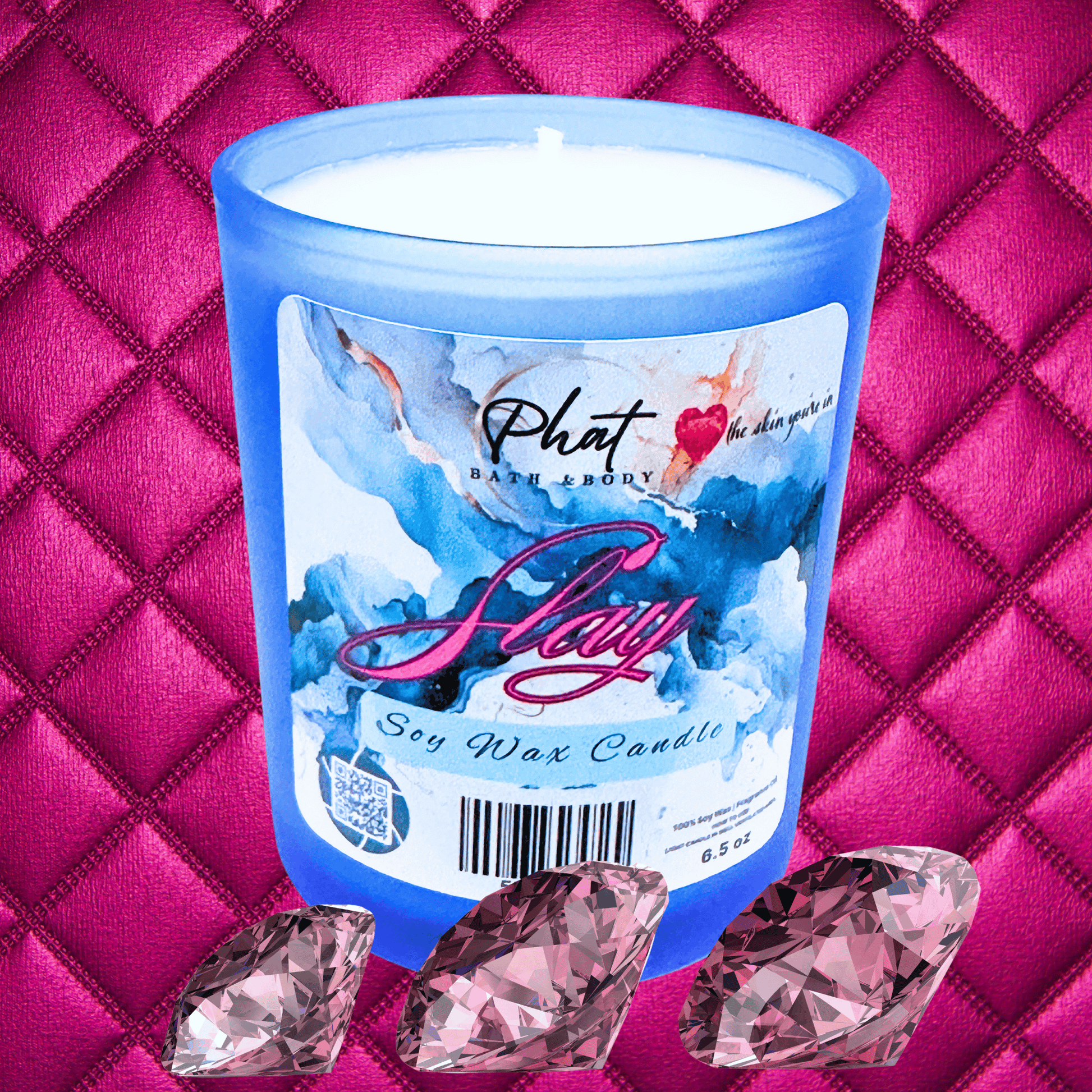 Slay Natural Soy Wax Candle Bite Me Type 6.5 oz