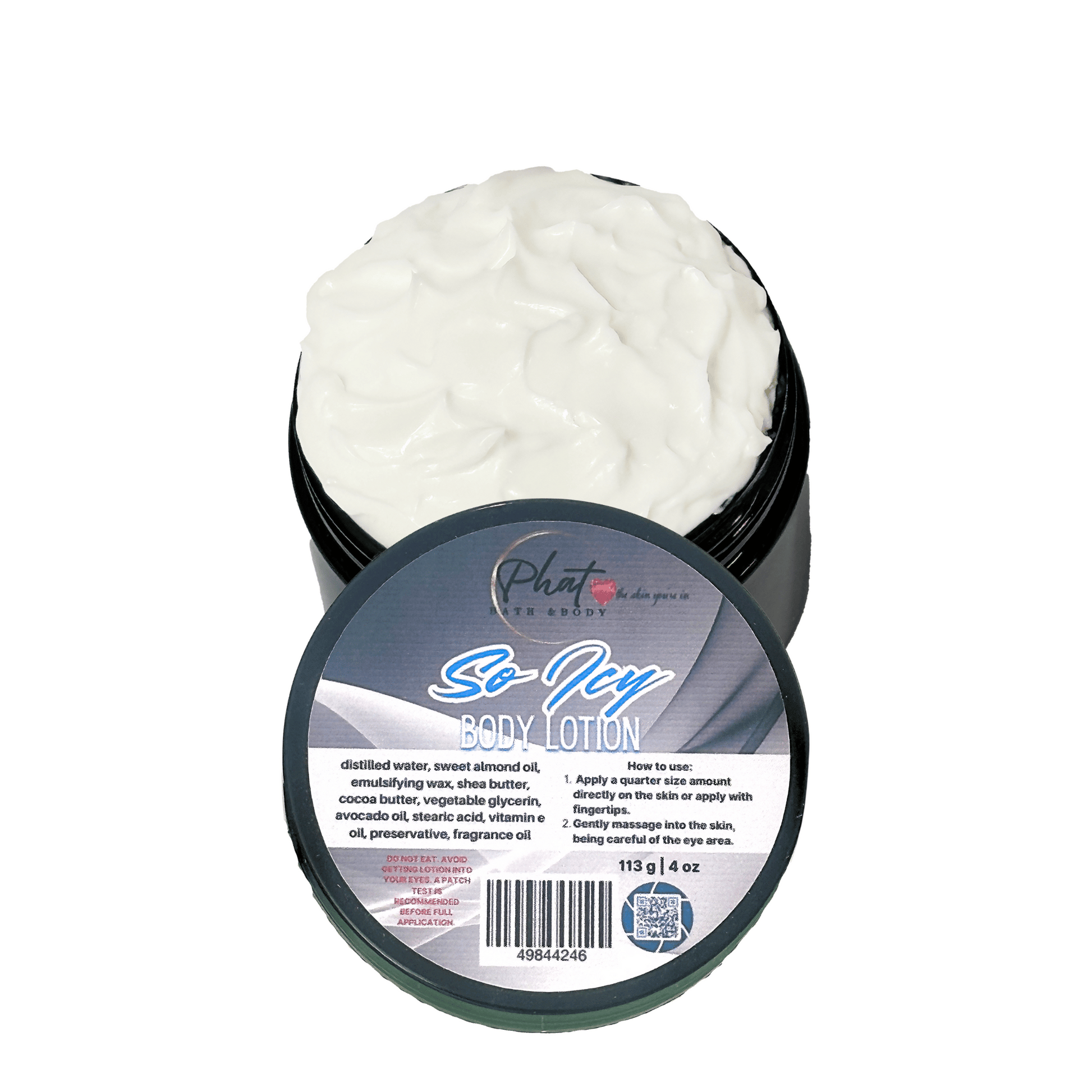 So Icy Moisture Rich Body Lotion for Men Black Ice Type