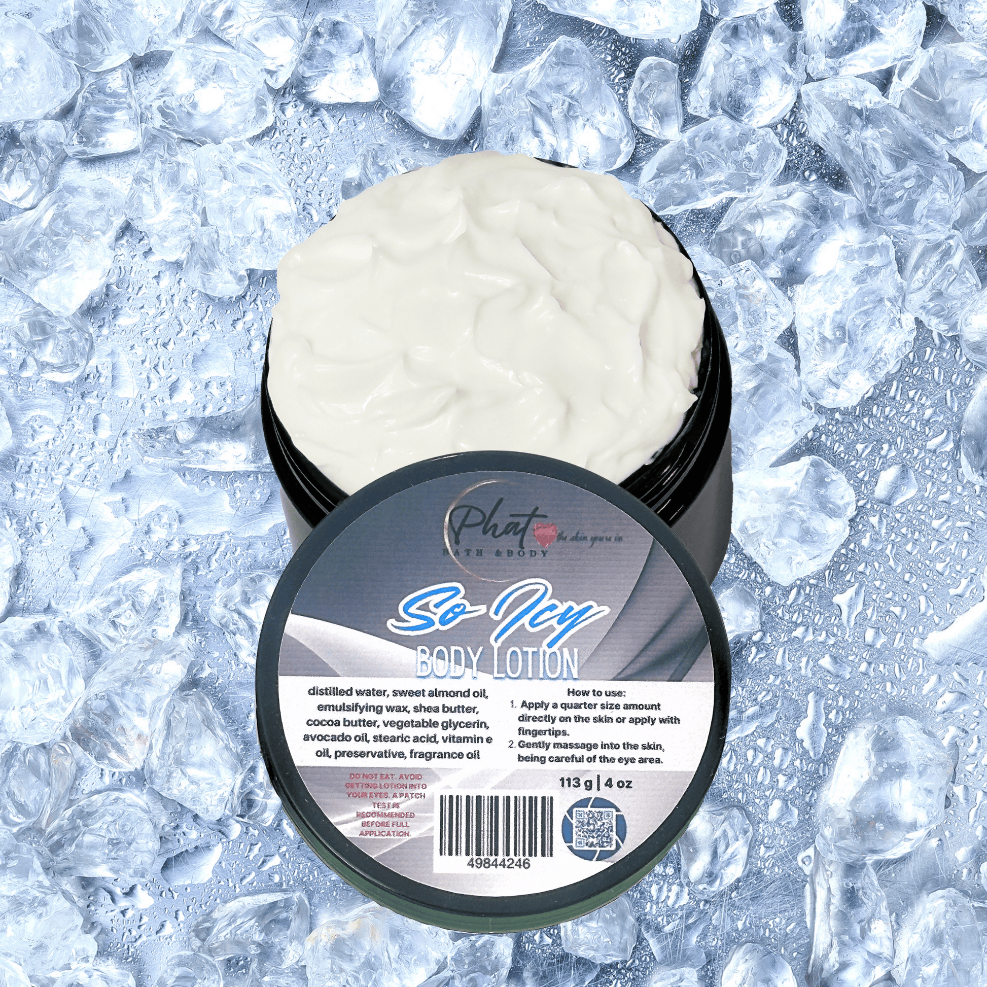So Icy Moisture Rich Body Lotion for Men Black Ice Type
