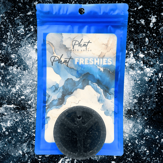 So Icy | Phat Freshie Car Air Freshener Black Ice Type