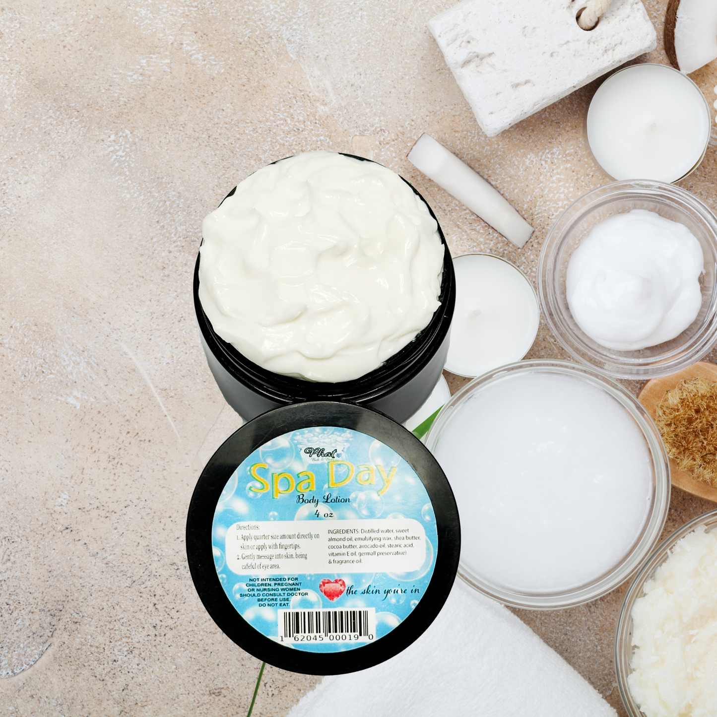 Spa Day Organic Moisturizing Body Lotion