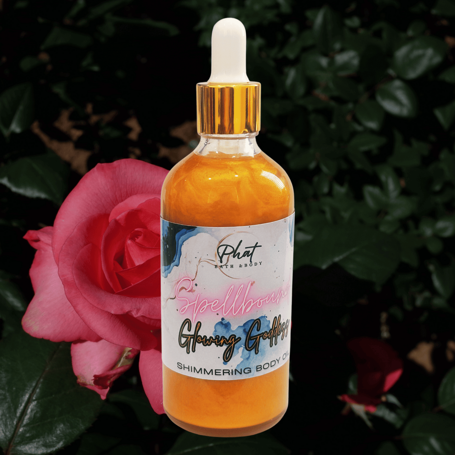 Spellbound Glowing Goddess Natural Shimmer Body Oil Golden Glow Love Spell Type | 3.2 oz