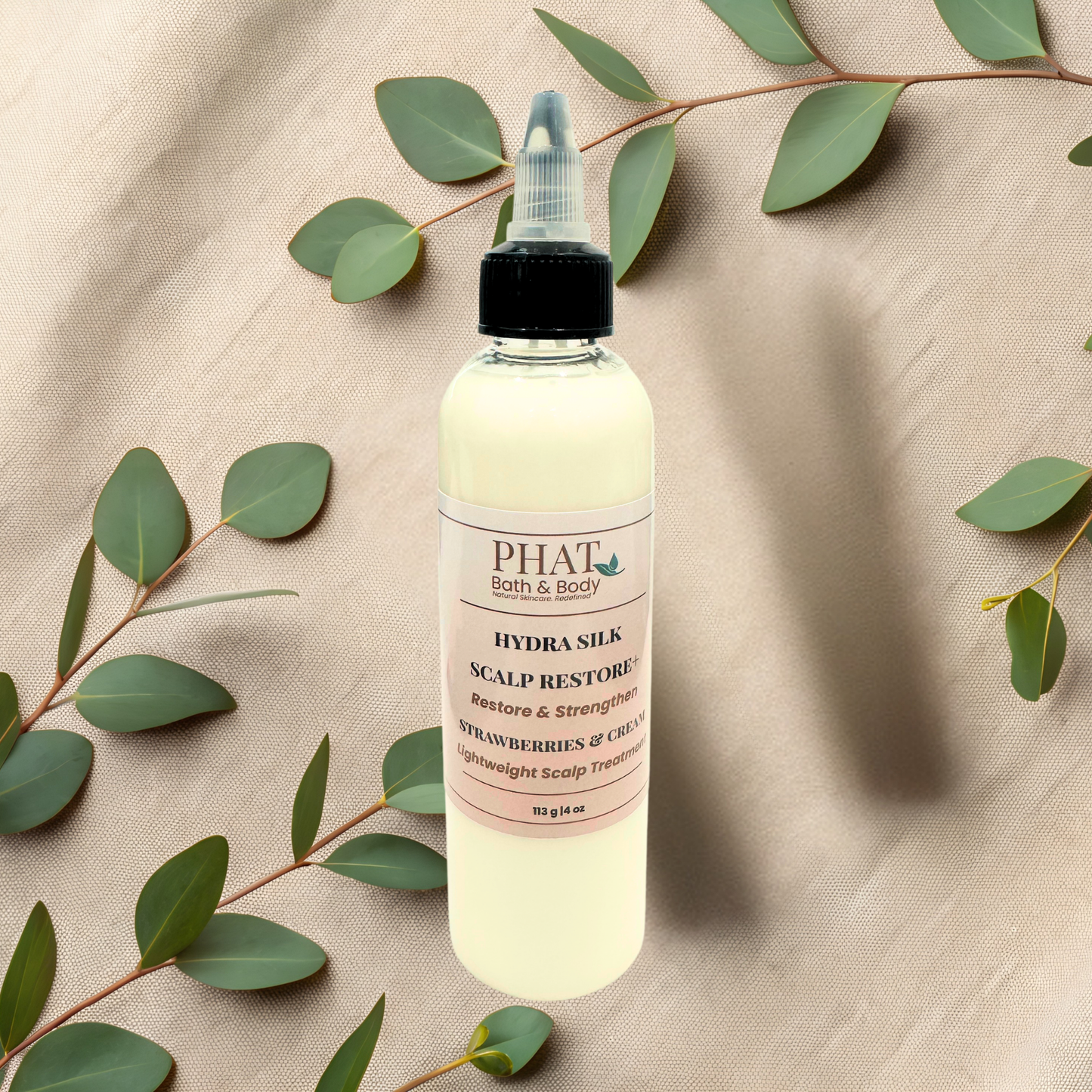 Strawberries & Cream | Hydra Silk Scalp Restore+ | 4 oz