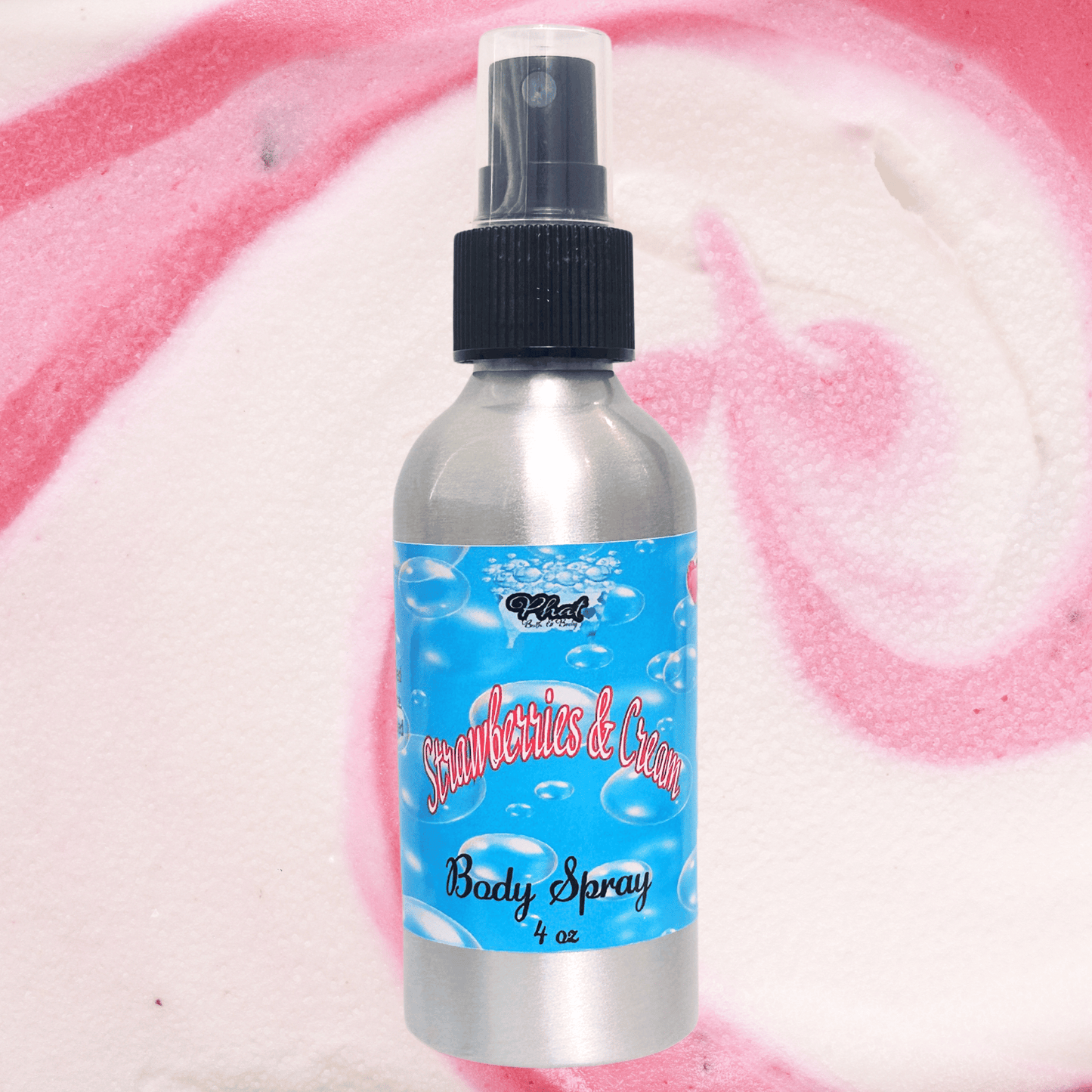 Strawberries and Cream Fragrance Mist Body Splash Spray