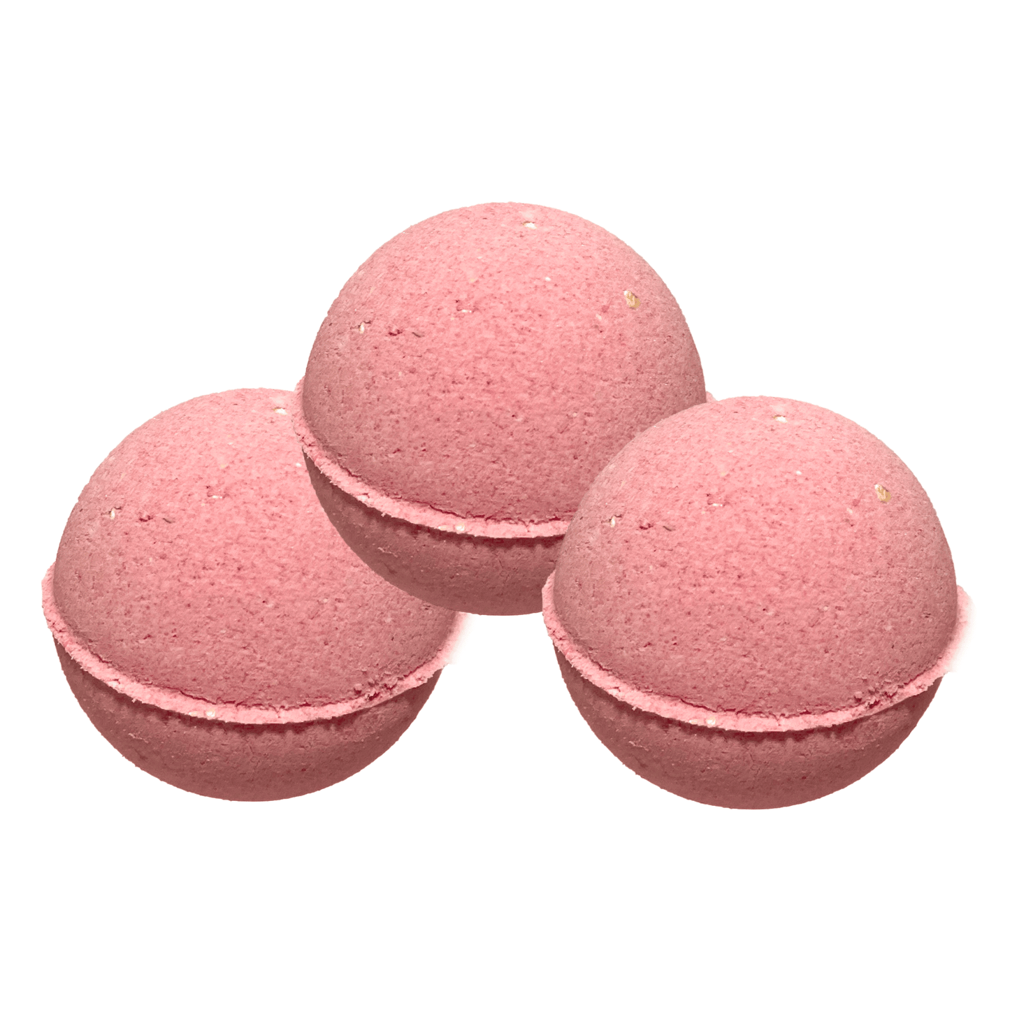 Strawberries and Cream Oatmeal Skin Nourishing Bath Bombs Avocado Oil Organic Natural