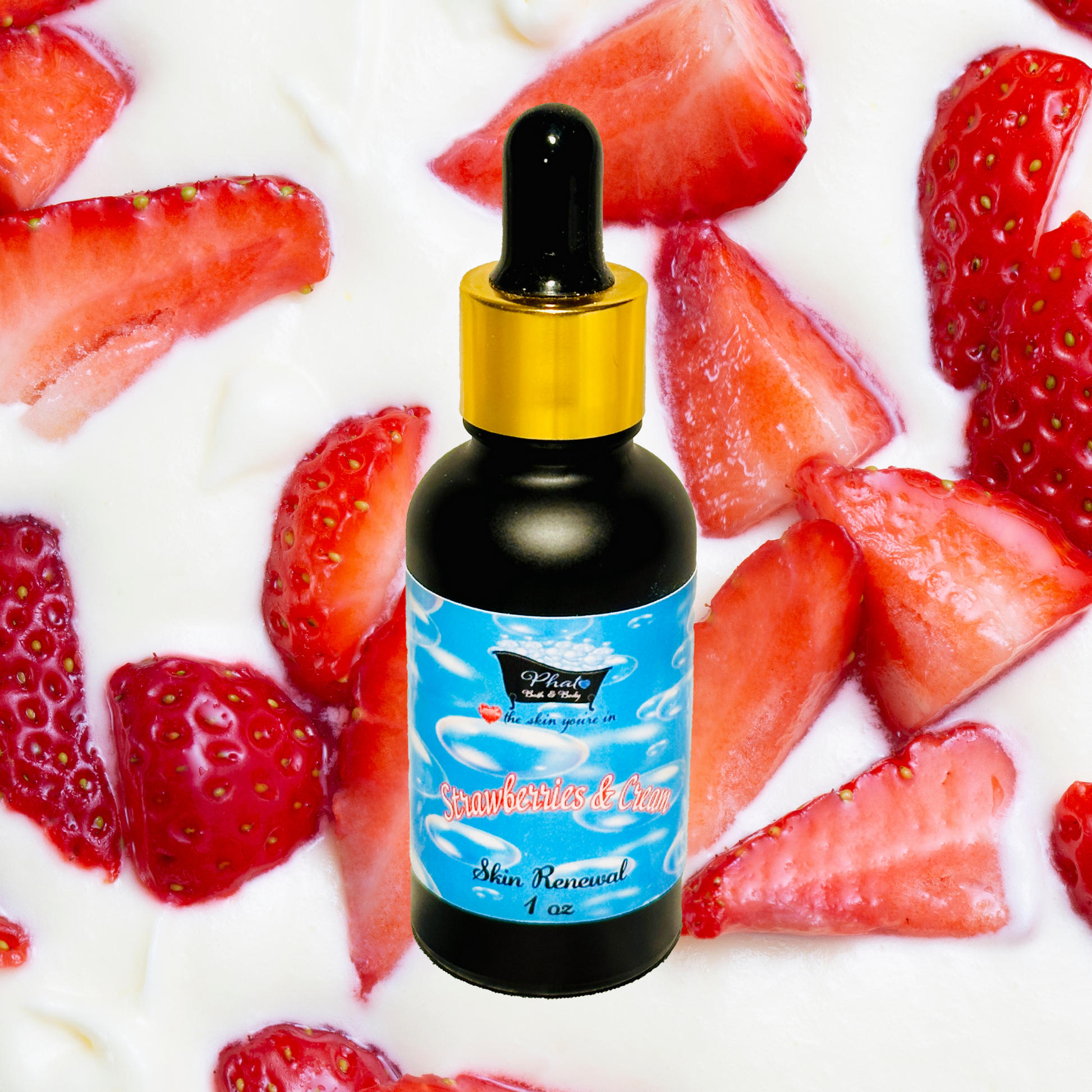 Strawberries and Cream Skin Renewal Serum