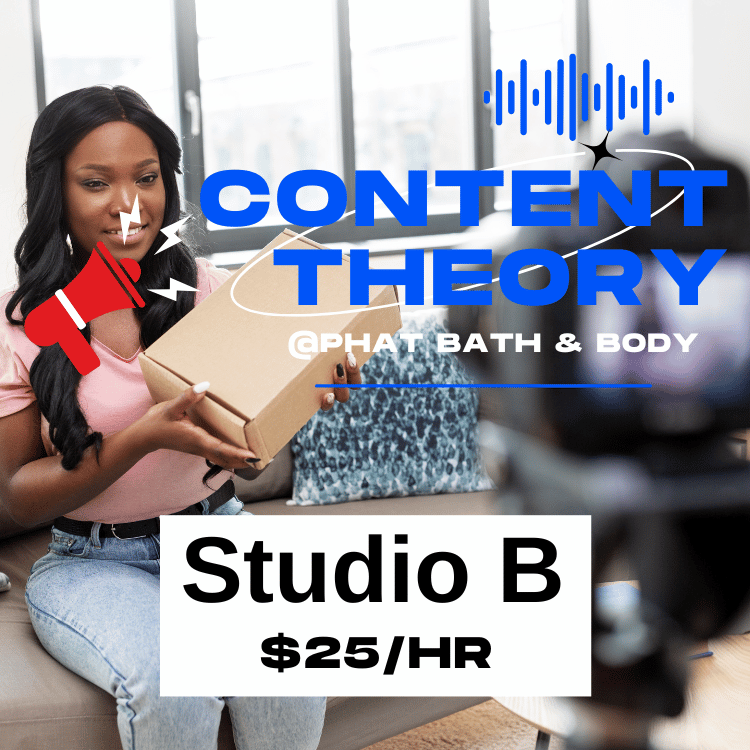 Build Your Brand at Content Theory | Studio Booking