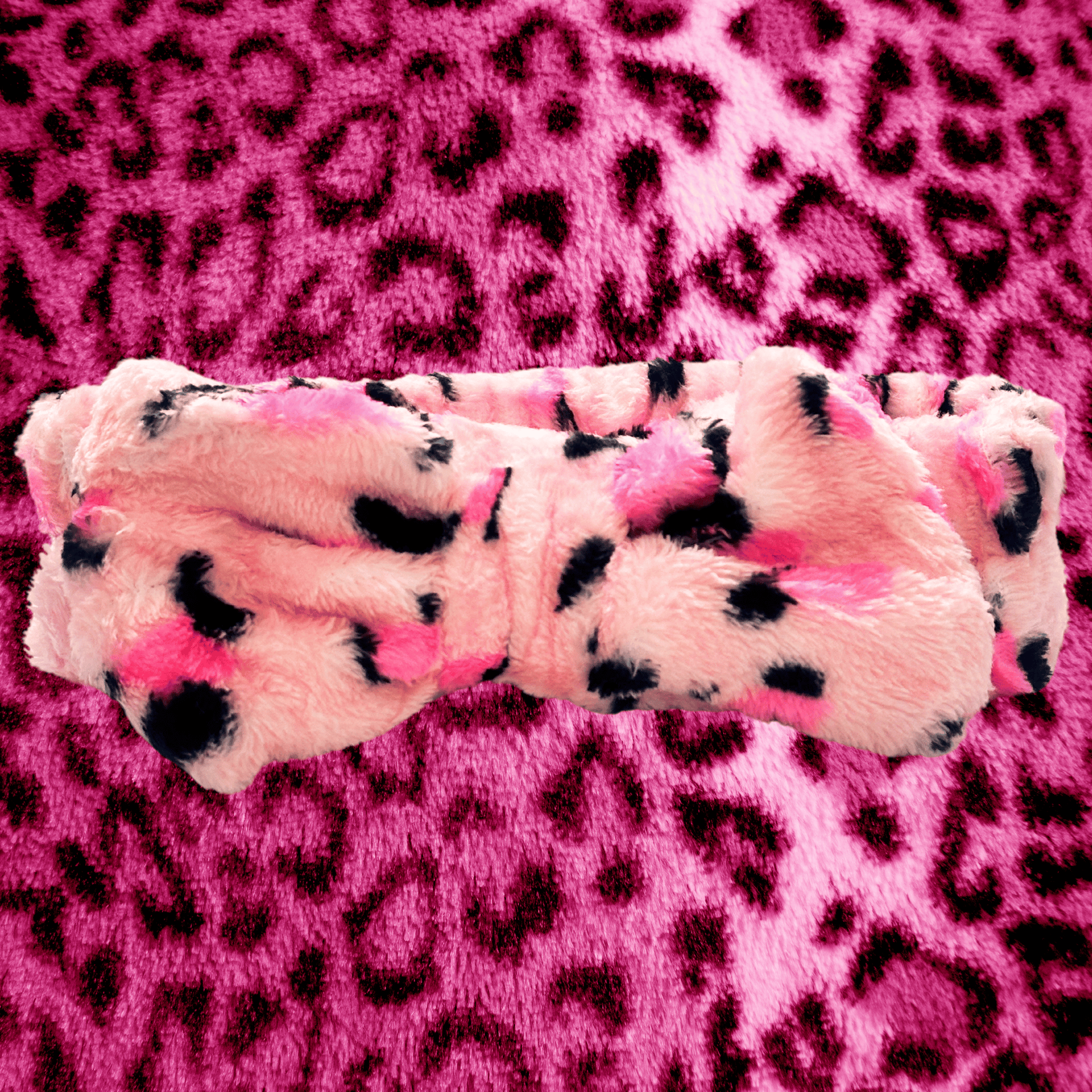 Terry Cloth Headband with Bow for Skincare in Assorted Colors