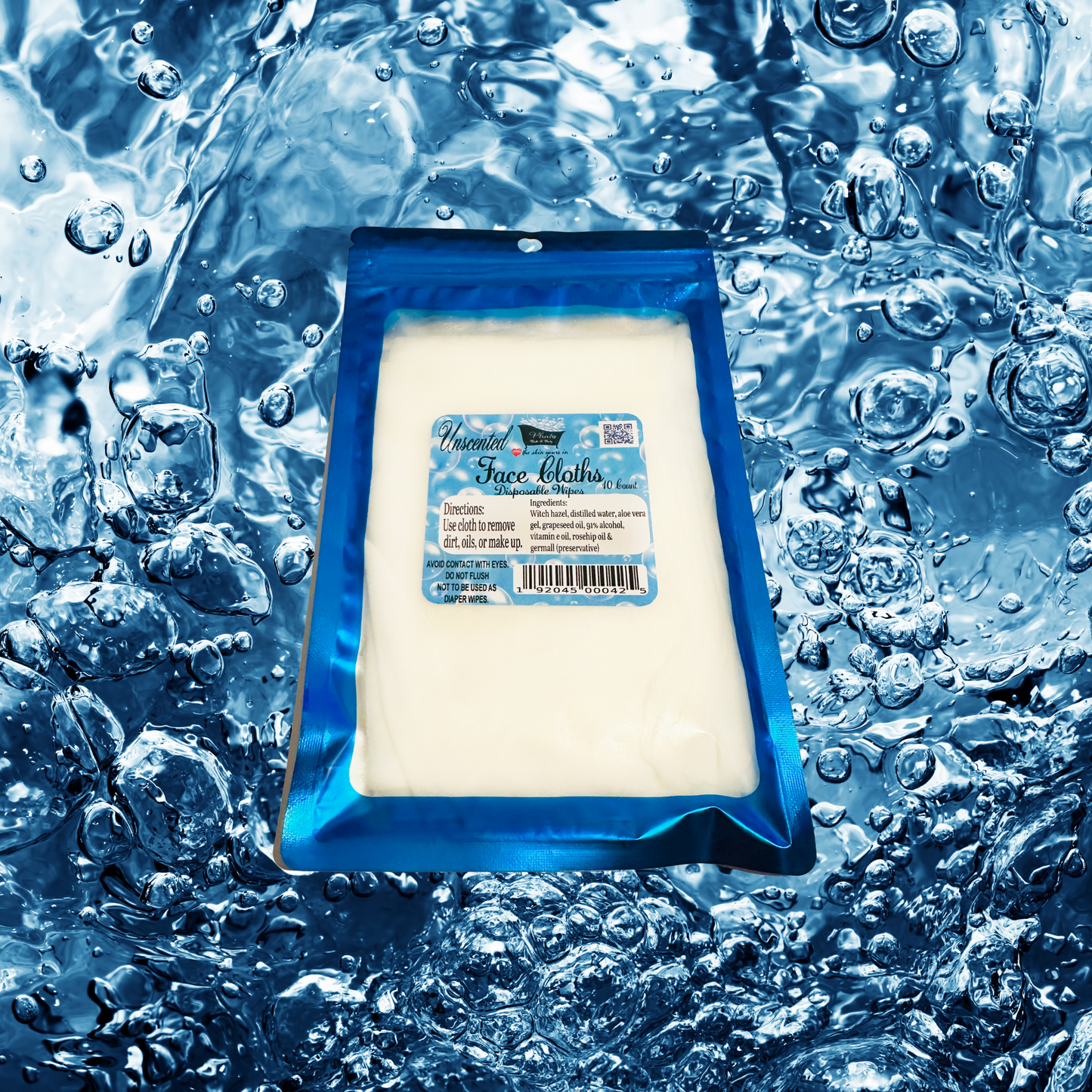 Unscented Disposable Natural Facial Cloths