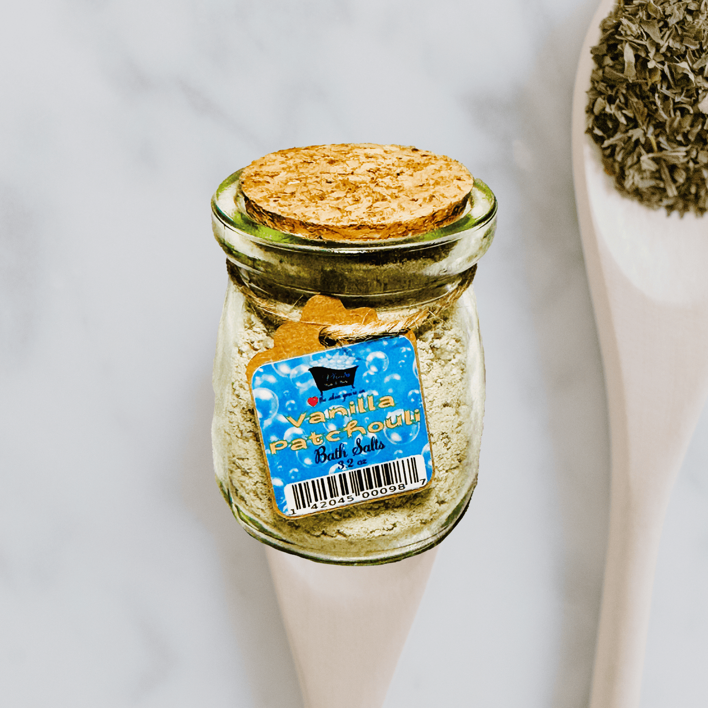 Vanilla Patchouli Natural Bath Salts