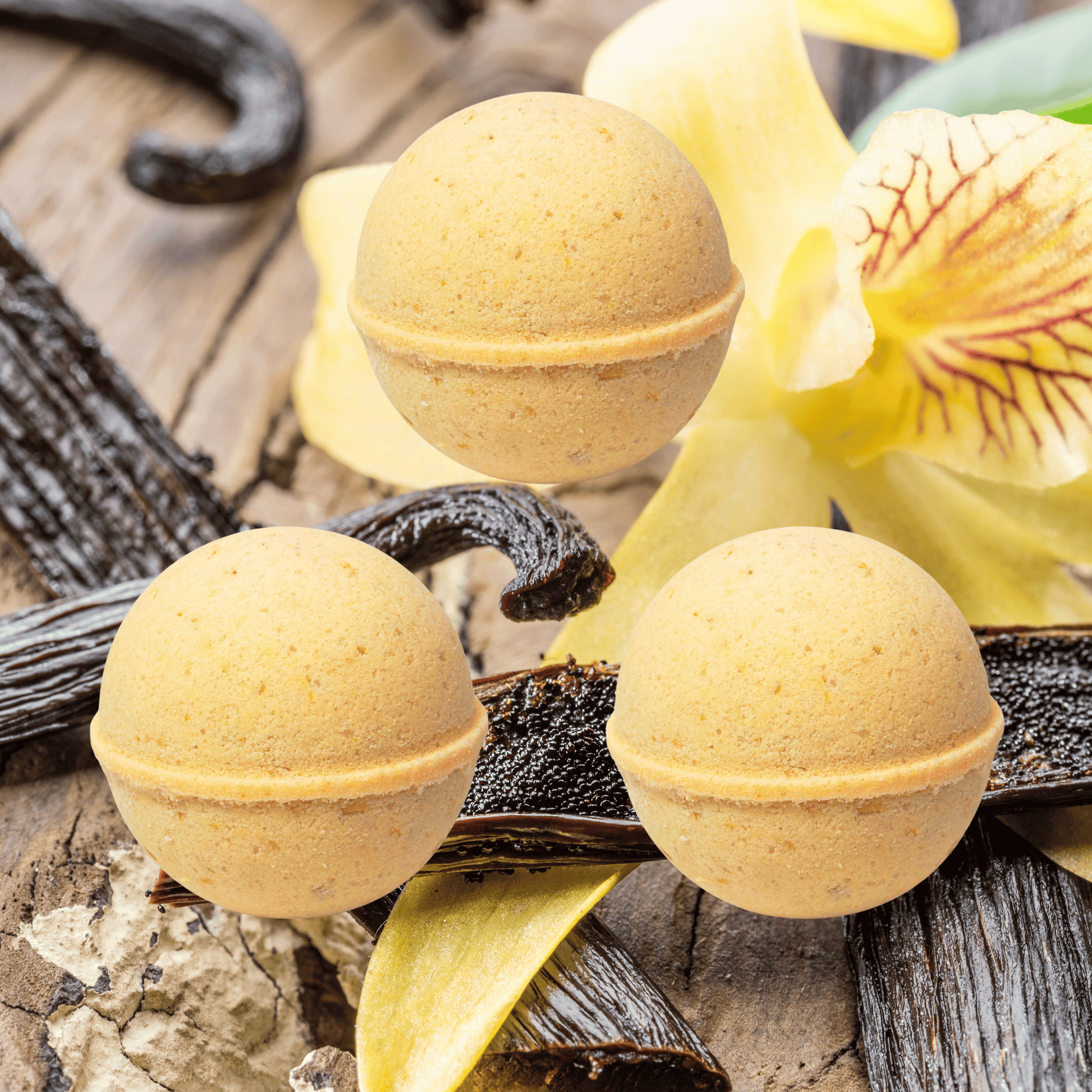 Very Vanilla Oatmeal Skin Nourishing Bath Bombs