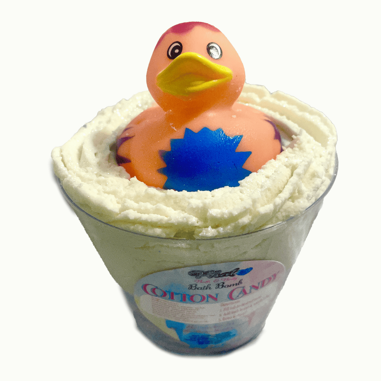 What the Duck Bubble Bombs Bath Bomb Frosting Rubber Ducky Kids Toy