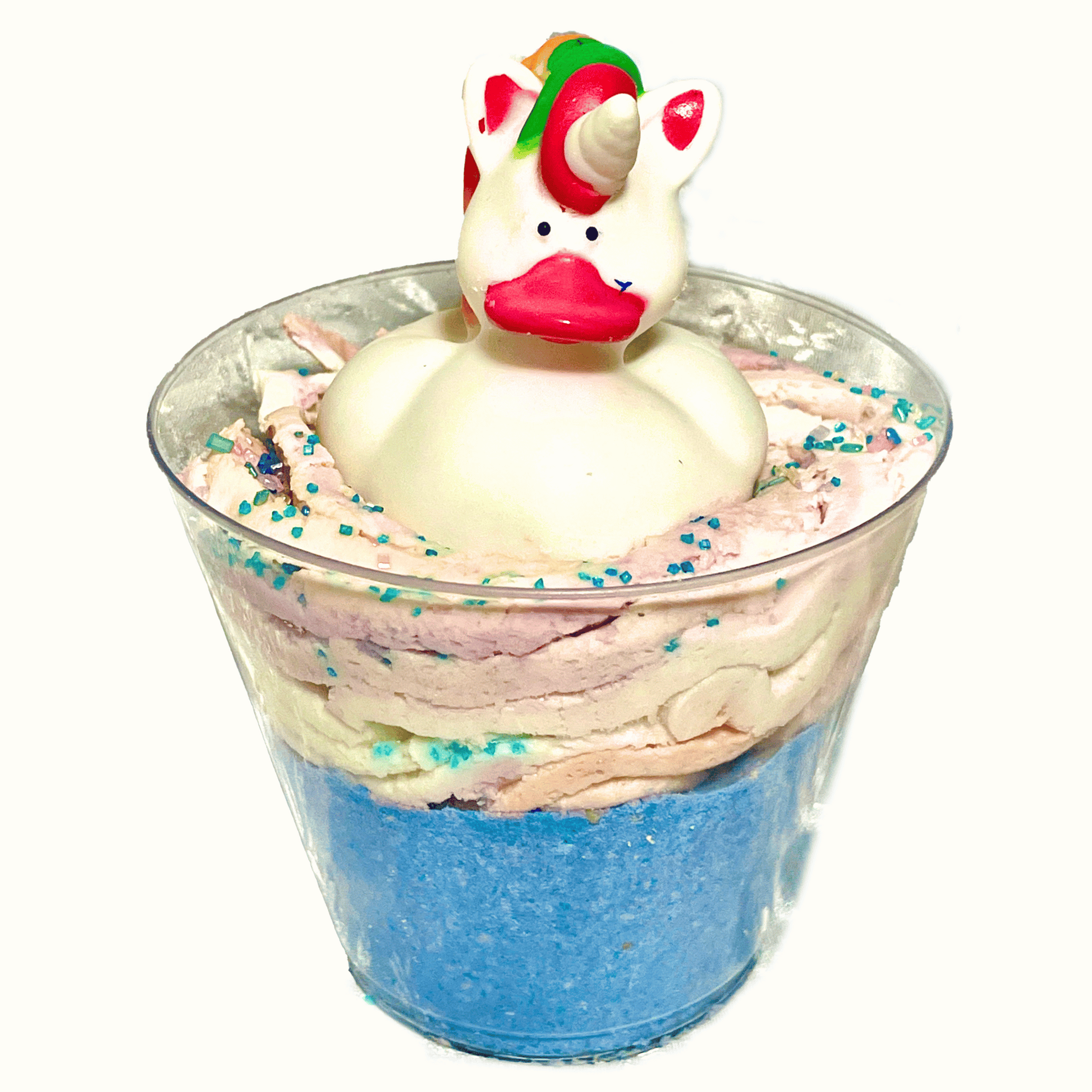 What the Duck Bubble Bombs Bath Bomb Frosting Rubber Ducky Kids Toy