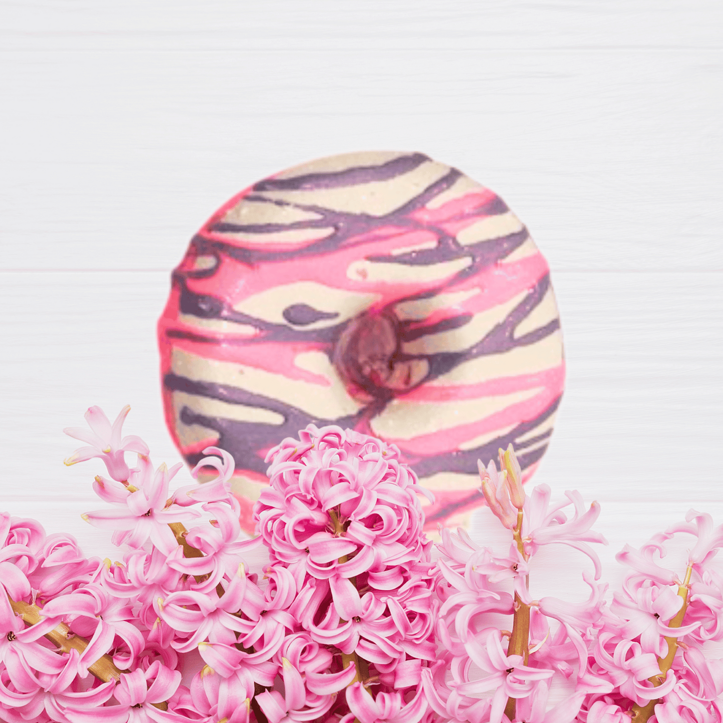 Wish Upon a Star Doughnut Oatmeal Natural Bath Bomb Thousand Wishes