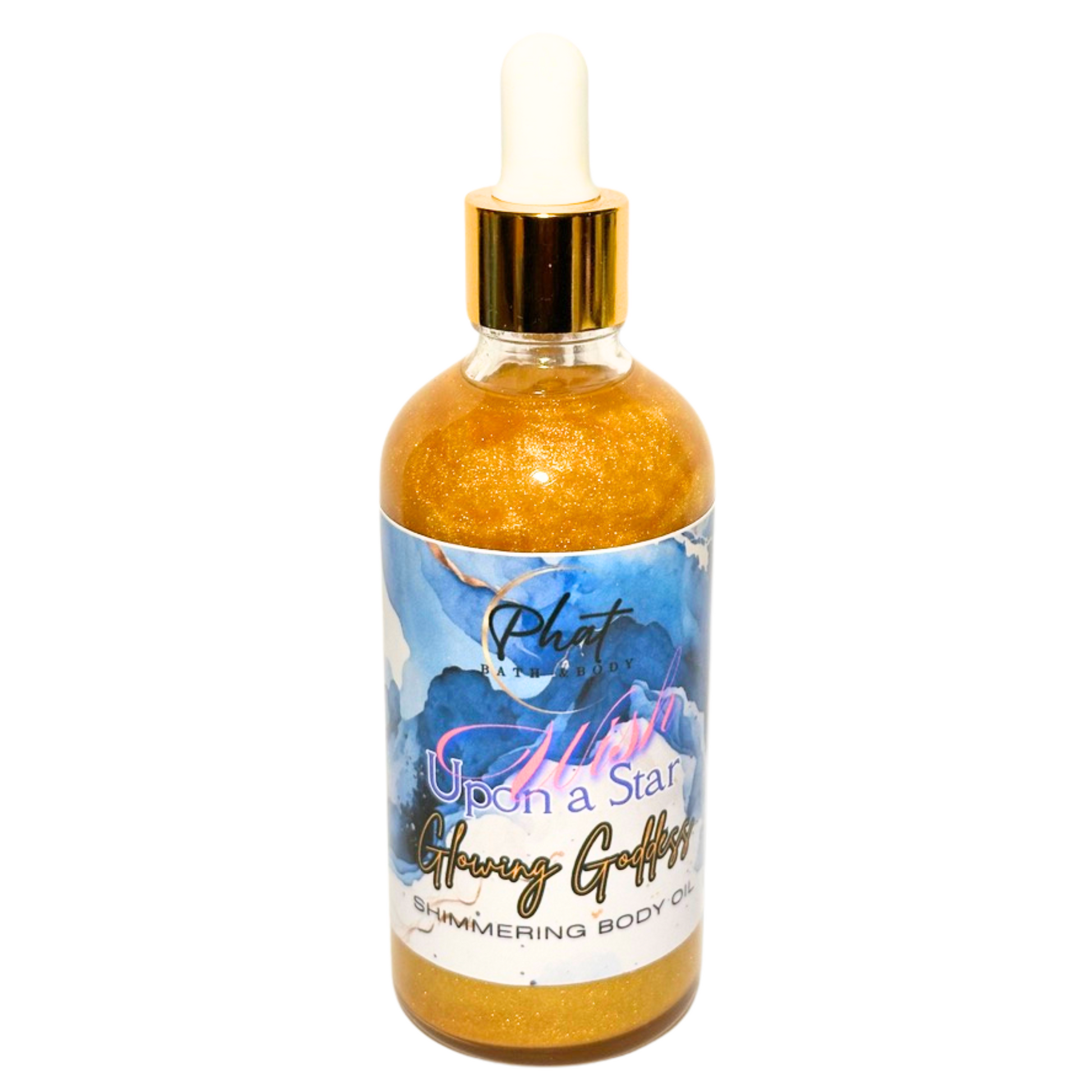 Wish Upon a Star Glowing Goddess Natural Shimmer Body Oil Thousand Wishes