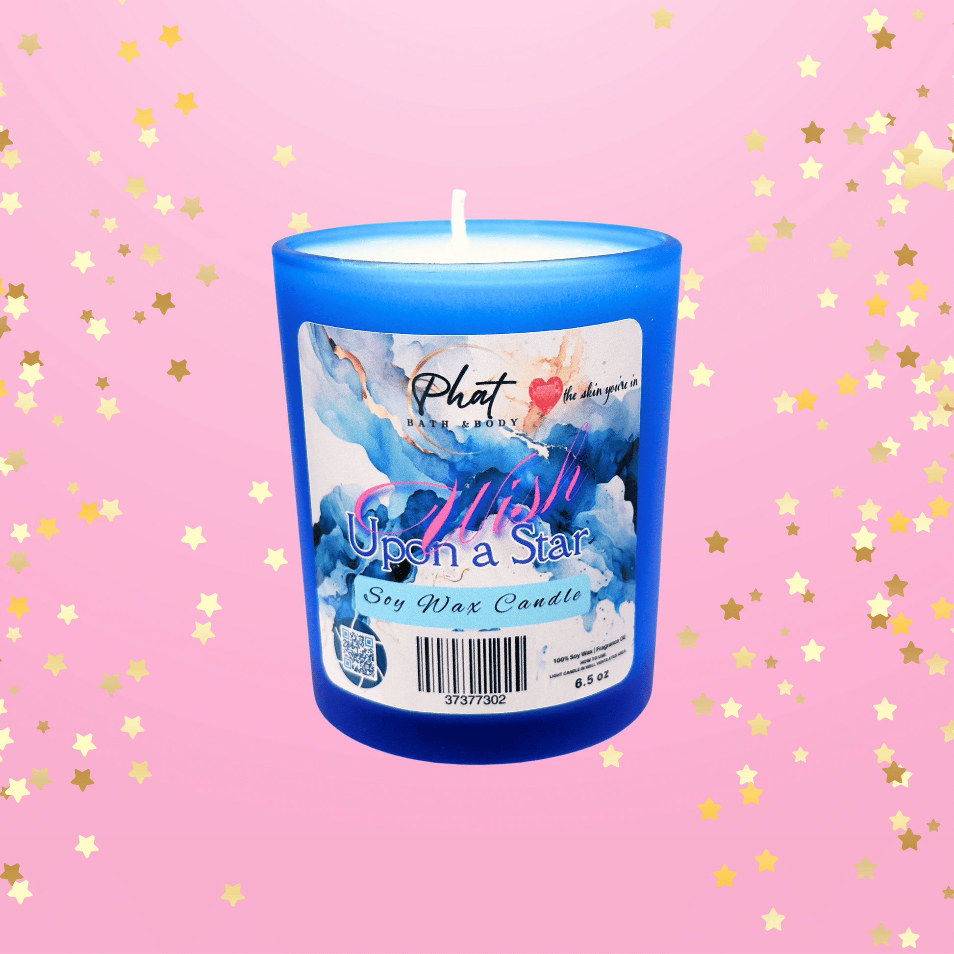 Wish Upon a Star Natural Soy Wax Candles Thousand Wishes Type 6.5 oz