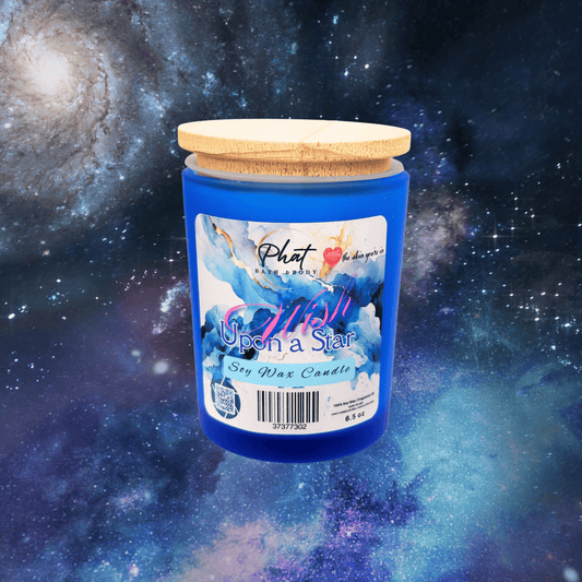 Wish Upon a Star Natural Soy Wax Candles Thousand Wishes Type 6.5 oz