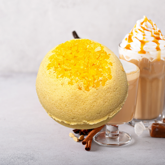 Pumpkin Latte Oatmeal Skin Nourishing Bath Bombs Organic Natural Bath Bomb