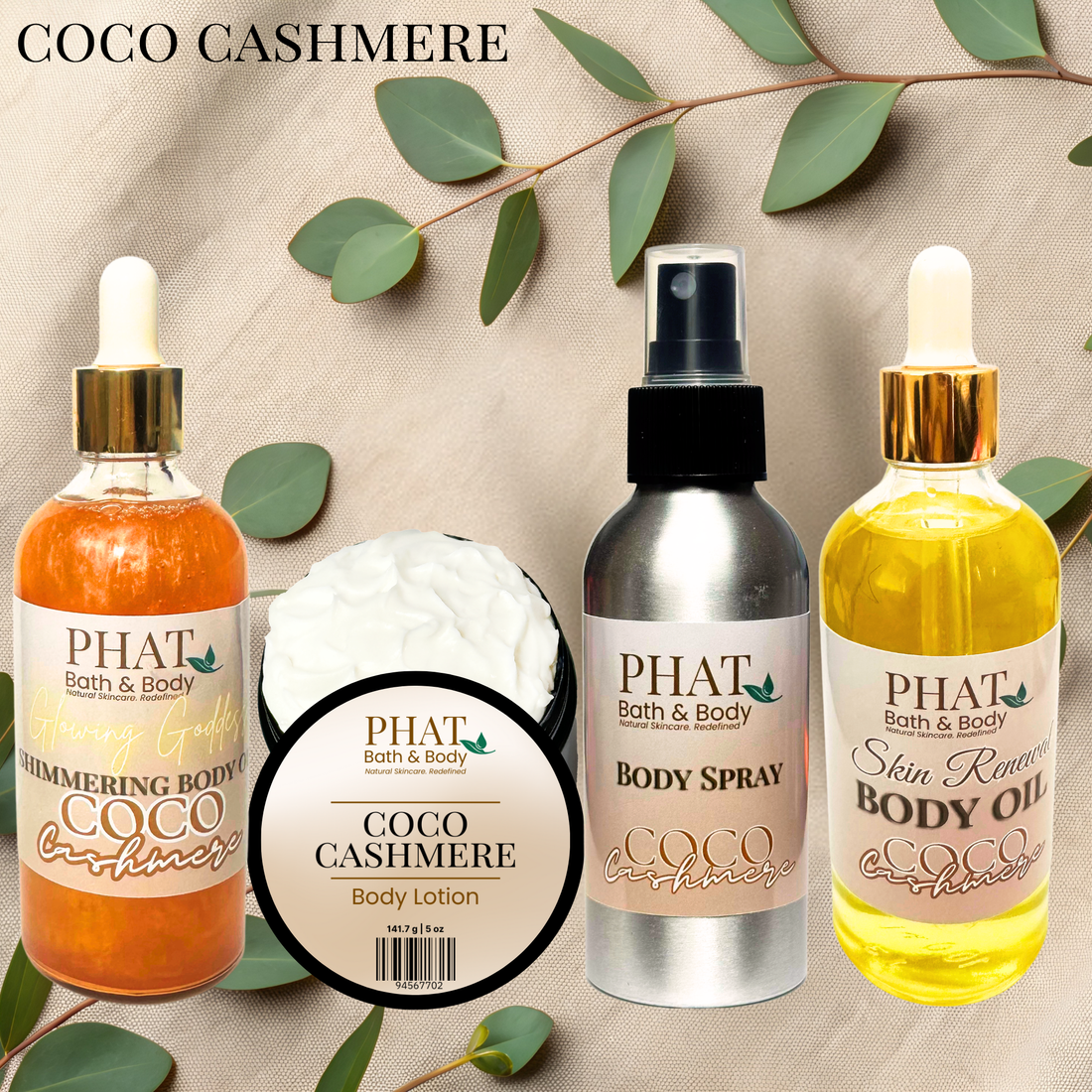 phat bath & body coco cashmere collection