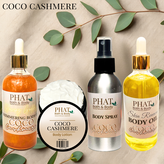 phat bath & body coco cashmere collection
