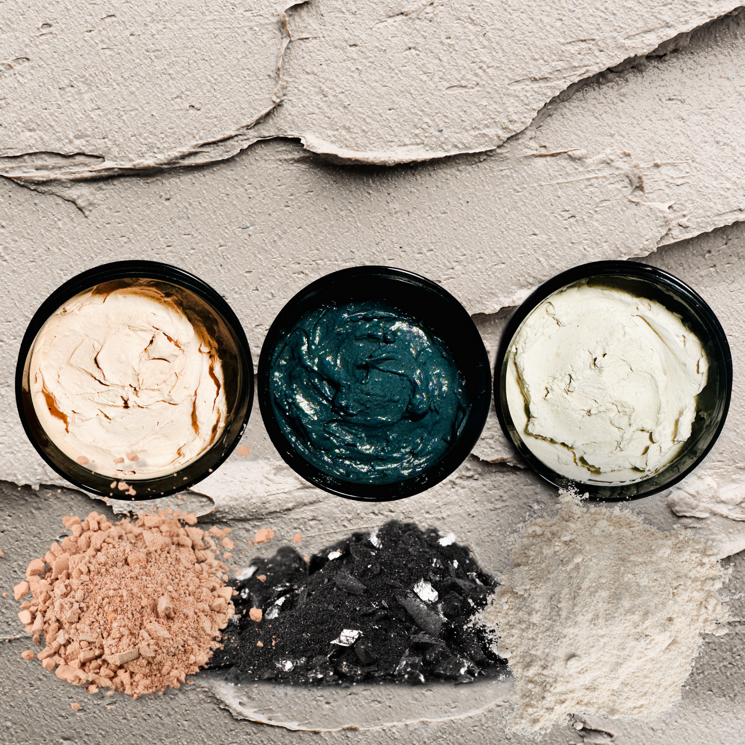 Natural Clay Mask Collection