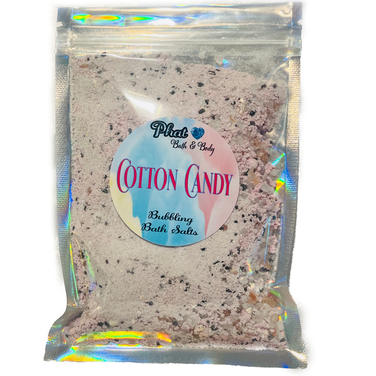 Cotton Candy Bath Salts Kaolin Avocado Sea Salt Bath Soak