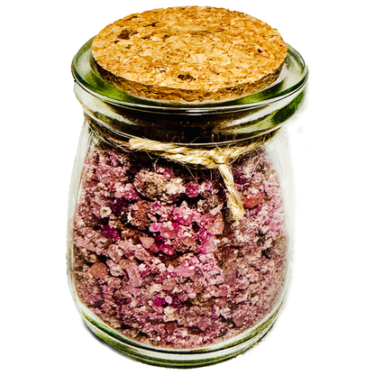 Dark Patchouli Bath Salts Kaolin Avocado Sea Salt Bath Soak 3.5 oz