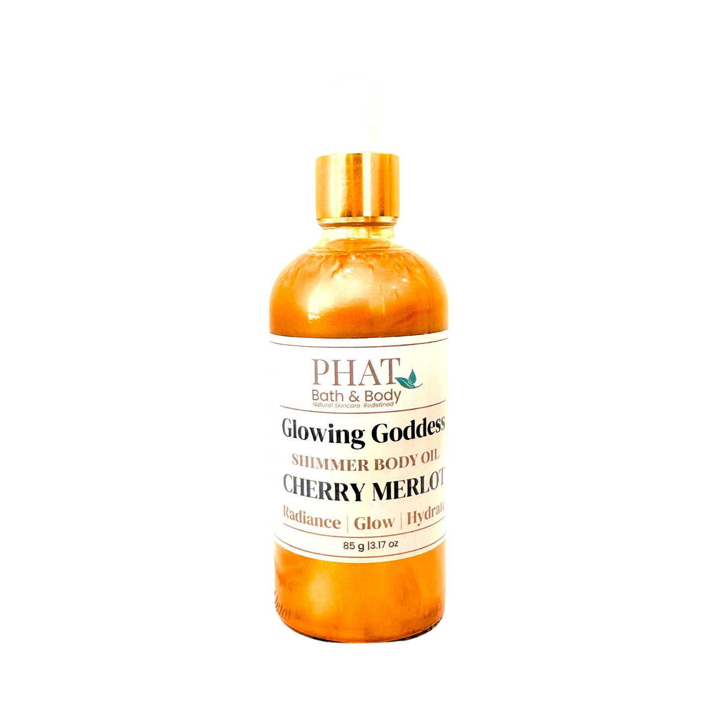 Cherry Merlot Glowing Goddess Shimmer Body Oil