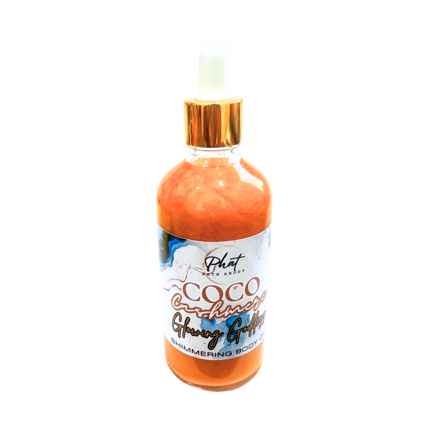 Coco Cashmere Glowing Goddess Natural Shimmer Body Oil Cocoa Butter Cashmere Type | 3.2 oz