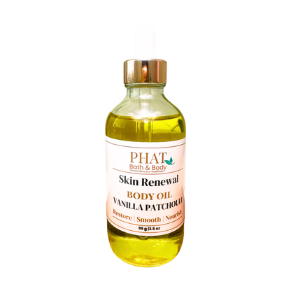 Vanilla Patchouli Skin Renewal Body Oil
