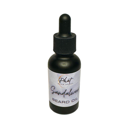 Sandalwood Natural Beard Oil with Rosehip Essential & Carrot Seed Oil | 1 oz