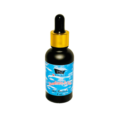 Strawberries & Cream Skin Renewal Serum Natural Anti Aging Skin Therapy | 1 oz