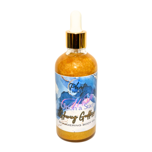 Wish Upon a Star Glowing Goddess Natural Shimmer Body Oil Thousand Wishes Type Golden Glow | 3.2 oz