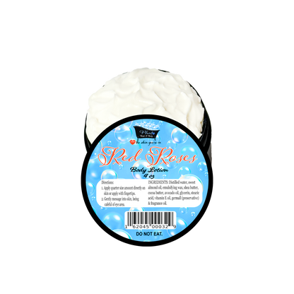 Red Roses Organic Moisturizing Body Lotion with Shea & Cocoa Butter | 5 oz