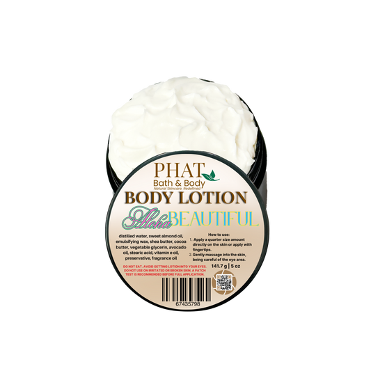 Aloha Beautiful Organic Moisturizing Body Lotion with Shea & Cocoa Butter Maui Mist Type | 5 oz