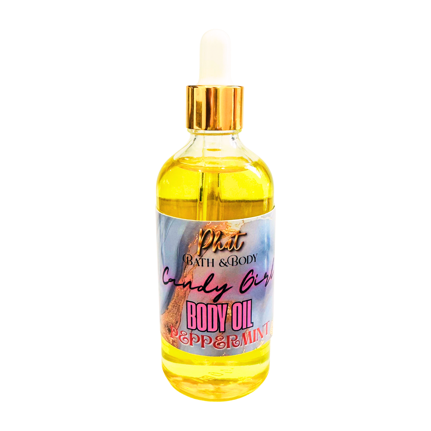 Peppermint | Candy Girl Body Oil | 3.2 oz