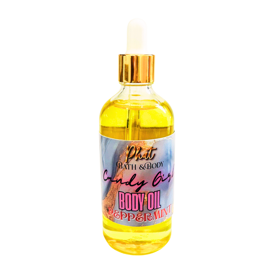 Peppermint | Candy Girl Body Oil | 3.2 oz