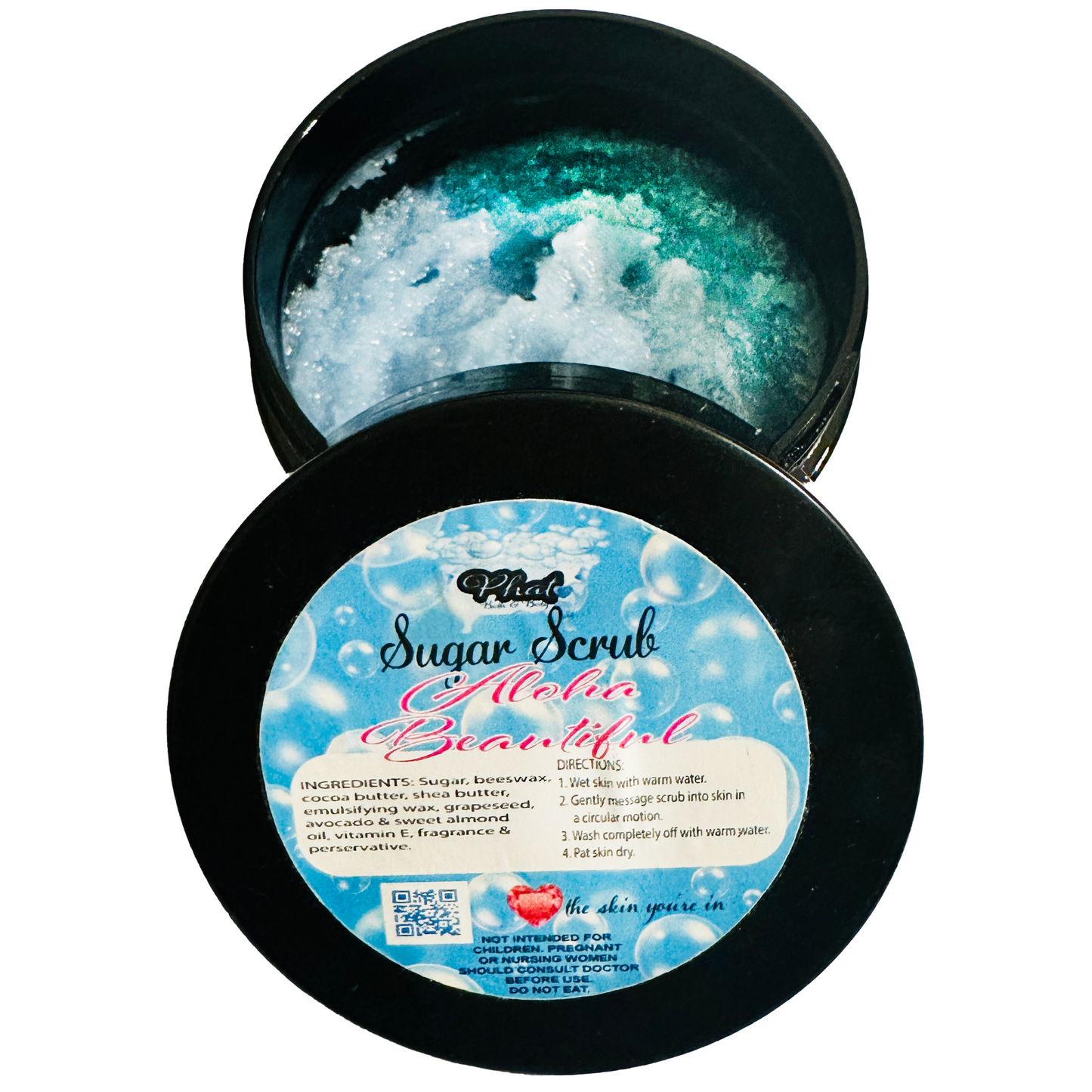 Aloha Beautiful Whipped Shea Sugar Scrub Cocoa Butter Maui Mist Type