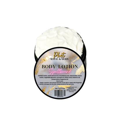 Spellbound Organic Moisturizing Body Lotion with Shea & Cocoa Butter Love Spell Type | 5 oz