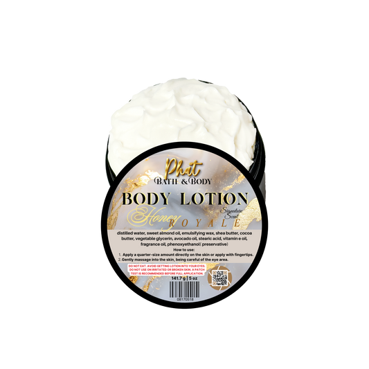 Honey Royale Signature Scent Organic Moisturizing Body Lotion with Shea Cocoa Butter  | 5 oz
