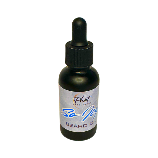 So Icy Natural Beard Oil with Rosehip & Carrot Seed Oil Black Ice Type | 1 oz