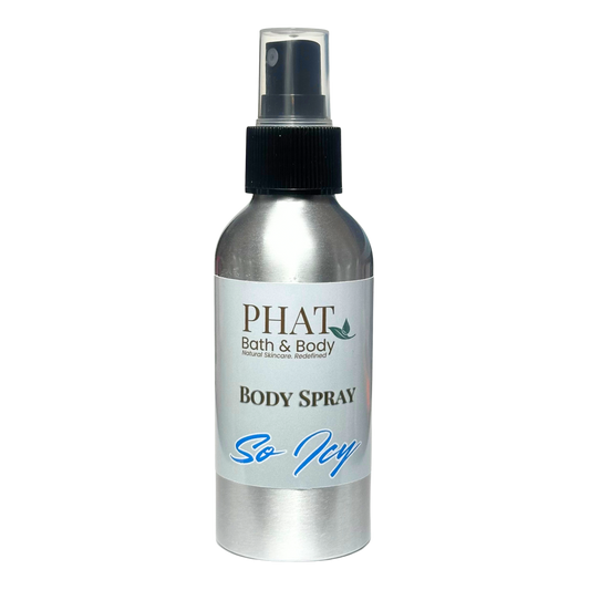 So Icy Fragrance Body Spray for Men Black Ice Type | 4 oz