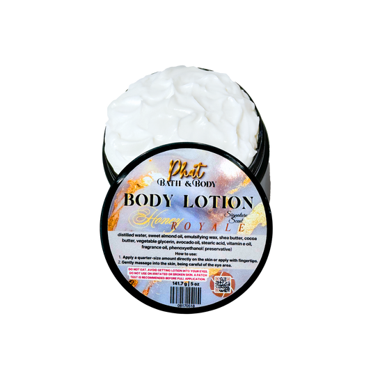 Honey Royale Signature Scent Organic Moisturizing Body Lotion with Shea Cocoa Butter  | 5 oz