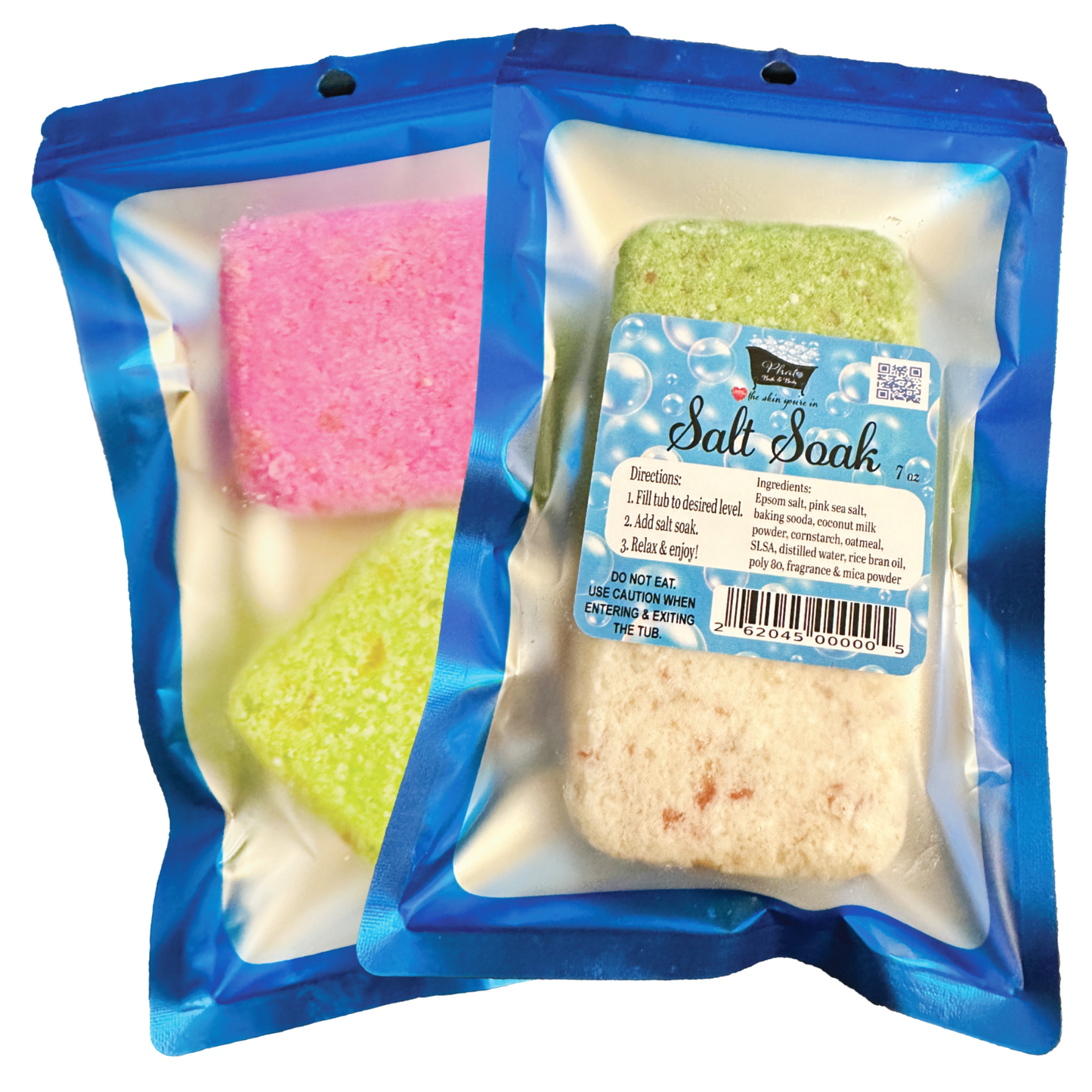 Coconut Milk Bath Salt Soak Himalayan Sea Salt Bath Soak Epsom Salt Soak