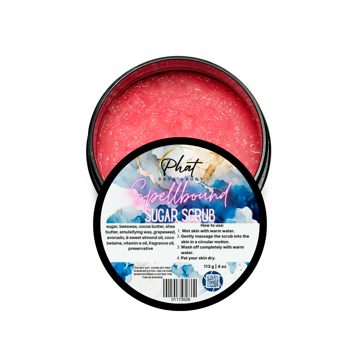 Spellbound Whipped Sugar Scrub with Cocoa Butter Love Spell Type | 5 oz